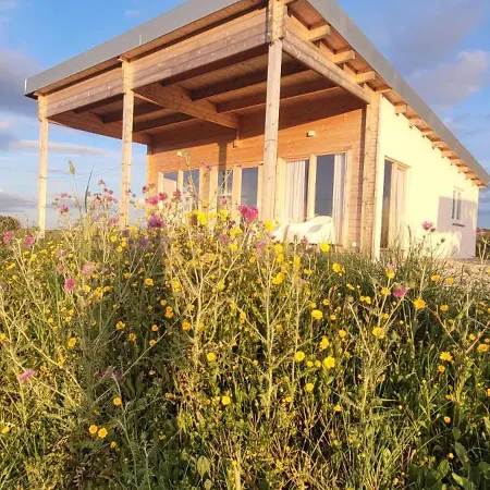 Alpstuga Gemuetliches Holzhaus 1 Auf Der Quinta Oak Tree Land Mit Weitblick & Pool *